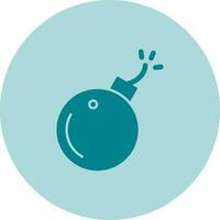 Exploding Cannon Ball Vector Icon