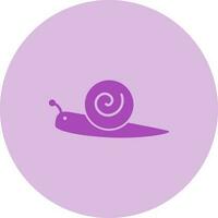 icono de vector de caracol