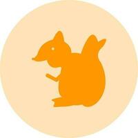 Squirrel Vector Icon