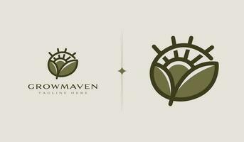 Agriculture Farm Farming Harverst. Universal creative premium symbol. Vector sign icon logo template. Vector illustration