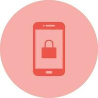 Locked Phone Vector Icon