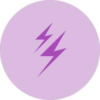 Lightning Vector Icon