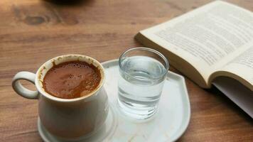 Hot Traditional Drink Turkish Coffee video