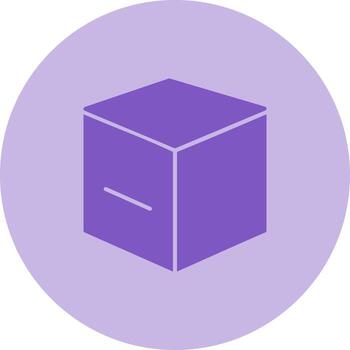 Cube Vector Icon