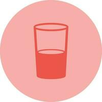 Water Glasses Vector Icon