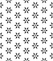 Black and white seamless abstract pattern. Background and backdrop. Grayscale ornamental design. vector