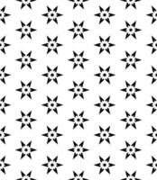 Black and white seamless abstract pattern. Background and backdrop. Grayscale ornamental design. vector