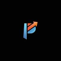pd logo design vector