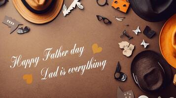 Happy father day, Men's accessories, photo