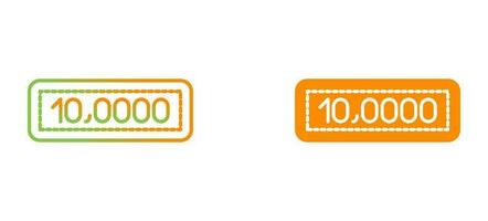 Number Vector Icon