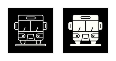 icono de vector de bus