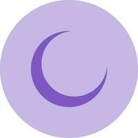 New Moon Vector Icon