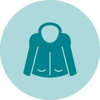 Warm jacket Vector Icon