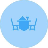 Dinner Table Vector Icon