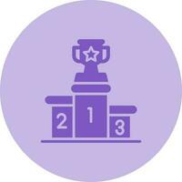 Podium Vector Icon
