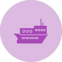 Delivery Ship Vector Icon