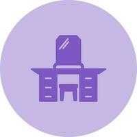 Dressing Table Vector Icon