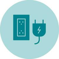 Plug and Socket Vector Icon