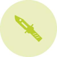 icono de vector de cuchillo