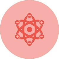 Atom Structure Vector Icon