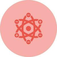 Atom Structure Vector Icon