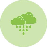 icono de vector de lluvia ácida