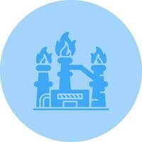 Natural Gas Vector Icon