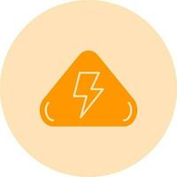 Electrical Hazard Vector Icon