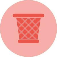 Paper Bin Vector Icon