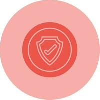 icono de vector de token de seguridad