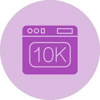 10k Vector Icon