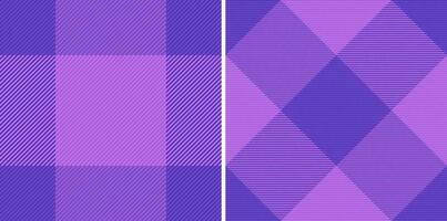 Vector texture plaid. Seamless check background. Tartan pattern fabric textile.