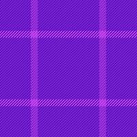 Textile plaid fabric. Background check texture. Tartan pattern seamless vector. vector