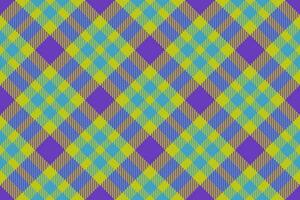 Plaid seamless vector. Check pattern tartan. Textile fabric background texture. vector