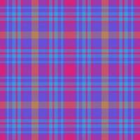 Plaid check vector. Textile tartan background. Texture pattern seamless fabric. vector