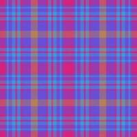 Plaid check vector. Textile tartan background. Texture pattern seamless fabric. vector