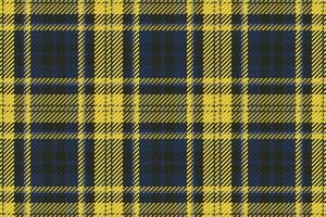 Seamless pattern of scottish tartan plaid. Repeatable background with check fabric texture. Vector backdrop striped textile print.