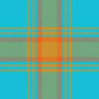 Plaid check pattern. Seamless fabric texture. Tartan textile print. vector