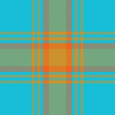 Plaid check pattern. Seamless fabric texture. Tartan textile print.