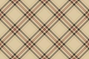 Tartan plaid background, diagonal check seamless pattern. Vector fabric texture for textile print, wrapping paper, gift card, wallpaper.