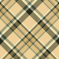 Tartan scotland seamless plaid pattern vector. Retro background fabric. Vintage check color square geometric texture. vector