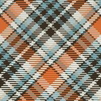 Seamless pattern of scottish tartan plaid. Repeatable background with check fabric texture. Vector backdrop striped textile print.