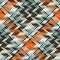 Seamless pattern of scottish tartan plaid. Repeatable background with check fabric texture. Vector backdrop striped textile print.