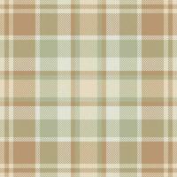 Plaid check pattern. Seamless fabric texture. Tartan textile print. vector