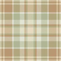 Plaid check pattern. Seamless fabric texture. Tartan textile print. vector