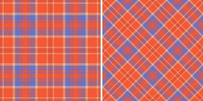 Check background tartan. Textile seamless plaid. Texture vector fabric pattern.