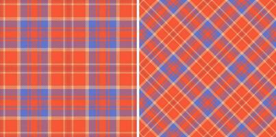 Check background tartan. Textile seamless plaid. Texture vector fabric pattern.