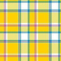 Tartan scotland seamless plaid pattern vector. Retro background fabric. Vintage check color square geometric texture. vector