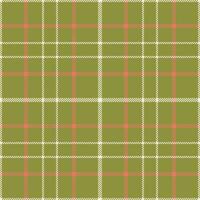 Plaid seamless pattern. Check fabric texture. Vector textile print.