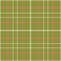 Plaid seamless pattern. Check fabric texture. Vector textile print.